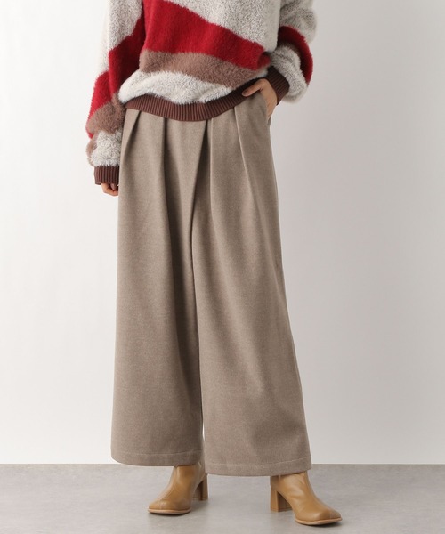 LEPSIM（レプシィム）の「メルトンラップワイドパンツ　983465（その他パンツ・レディース・グレー/ベージュ/ダークネイビー・FREE）」の20枚目の写真