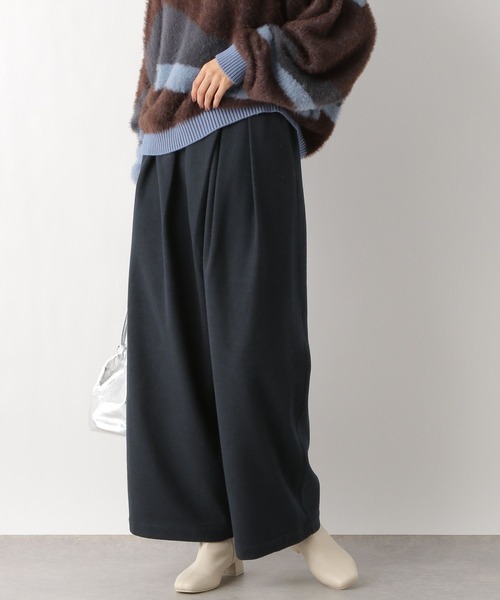 LEPSIM（レプシィム）の「メルトンラップワイドパンツ　983465（その他パンツ・レディース・グレー/ベージュ/ダークネイビー・FREE）」の11枚目の写真