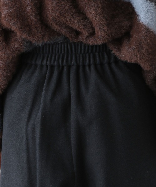 LEPSIM（レプシィム）の「メルトンラップワイドパンツ　983465（その他パンツ・レディース・グレー/ベージュ/ダークネイビー・FREE）」の12枚目の写真