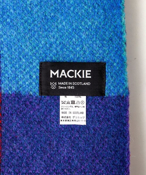 ROBERT MACKIE（ロバートマッキー）の「【ROBERT MACKIE/ロバート・マッキー】BLOCK CHECK MUFFLER 30（マフラー・メンズ・イエロー系その他/マルチ・FREE）」の4枚目の写真