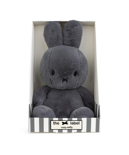 Dick Bruna（ディックブルーナ）の「BON TON TOYS 23cm Cozy Miffy Gift（インテリア雑貨・レディース・クリーム/グレー系その他/グレー・FREE）」の2枚目の写真