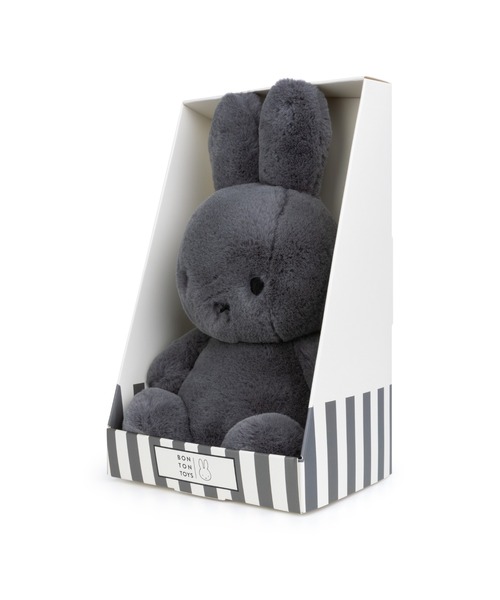 Dick Bruna（ディックブルーナ）の「BON TON TOYS 23cm Cozy Miffy Gift（インテリア雑貨・レディース・クリーム/グレー系その他/グレー・FREE）」の6枚目の写真