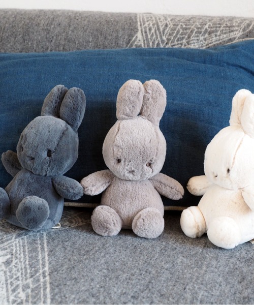 Dick Bruna（ディックブルーナ）の「BON TON TOYS 23cm Cozy Miffy Gift（インテリア雑貨・レディース・クリーム/グレー系その他/グレー・FREE）」の19枚目の写真