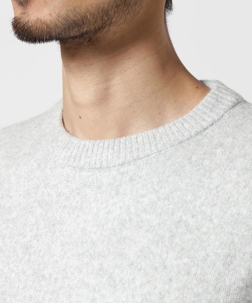 DENHAM（デンハム）の「DENHAM/デンハム/KNIT CC/01231071061（ニット/セーター・メンズ・グレー/ネイビー/ホワイト・L/XL/M）」の11枚目の写真