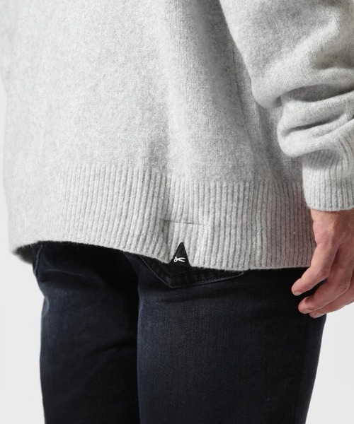 DENHAM（デンハム）の「DENHAM/デンハム/KNIT CC/01231071061（ニット/セーター・メンズ・グレー/ネイビー/ホワイト・L/XL/M）」の14枚目の写真