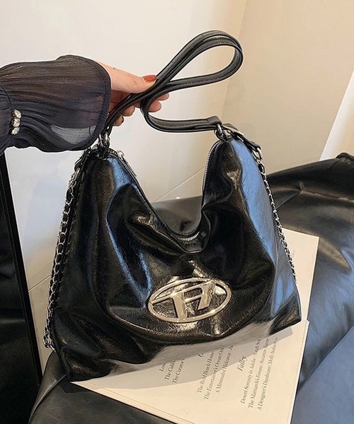 non-hedge(ノンヘッジ)の「Rロゴ2WAYバッグ(バックパック/リュック・レディース・ブラック/シルバー/アイボリー・FREE)」の13枚目の写真