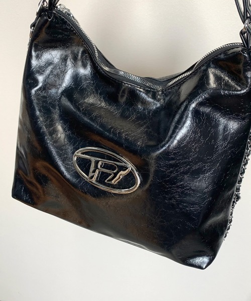 non-hedge(ノンヘッジ)の「Rロゴ2WAYバッグ(バックパック/リュック・レディース・ブラック/シルバー/アイボリー・FREE)」の19枚目の写真