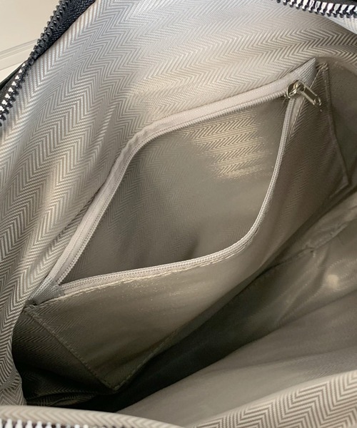 non-hedge(ノンヘッジ)の「Rロゴ2WAYバッグ(バックパック/リュック・レディース・ブラック/シルバー/アイボリー・FREE)」の22枚目の写真