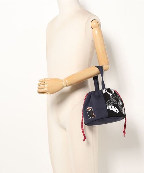 Design Tshirts Store graniph(デザイン ティーシャツ ストア グラニフ)の「FRUIT OF THE LOOM× graniph MINIIKAKU BAG(ハンドバッグ・メンズ・ネイビー・FREE)」の14枚目の写真