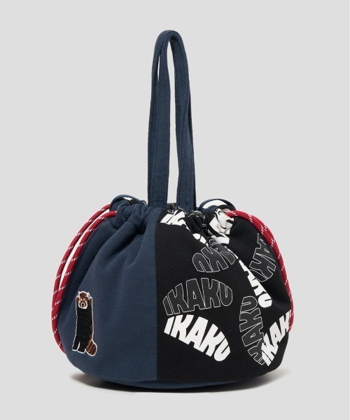 Design Tshirts Store graniph(デザイン ティーシャツ ストア グラニフ)の「FRUIT OF THE LOOM× graniph MINIIKAKU BAG(ハンドバッグ・メンズ・ネイビー・FREE)」の4枚目の写真