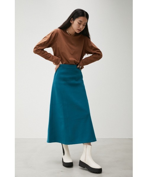 AZUL by moussy（アズールバイマウジー）の「トラックソールサイドゴアブーツ（ブーツ・レディース・ブラック/アイボリー・LL/MEDIUM/LARGE/SMALL）」の12枚目の写真
