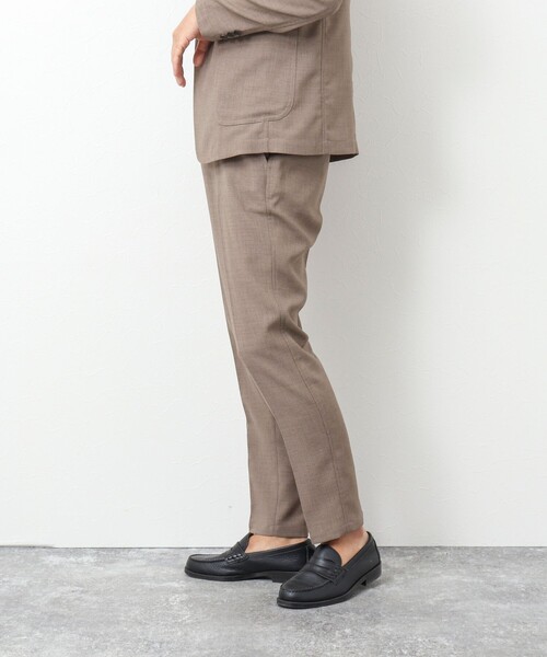 NOLLEY'S goodman（ノーリーズグッドマン）の「《セットアップ対応》EVALET リネンライク メッシュイージーパンツ（その他パンツ・メンズ・ベージュ/ネイビー/チャコールグレー・XL/M/S/L）」の8枚目の写真