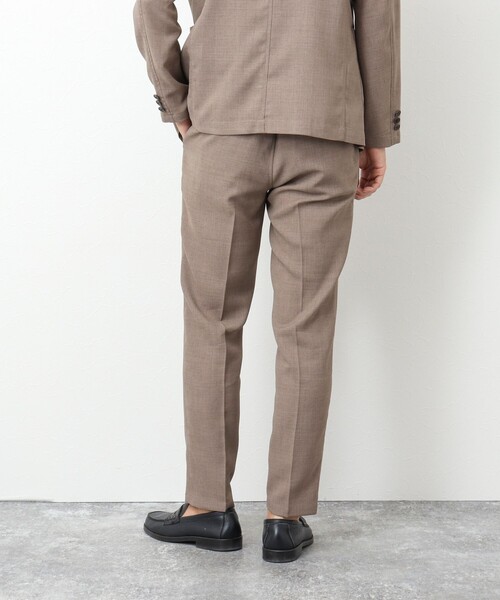 NOLLEY'S goodman（ノーリーズグッドマン）の「《セットアップ対応》EVALET リネンライク メッシュイージーパンツ（その他パンツ・メンズ・ベージュ/ネイビー/チャコールグレー・XL/M/S/L）」の9枚目の写真