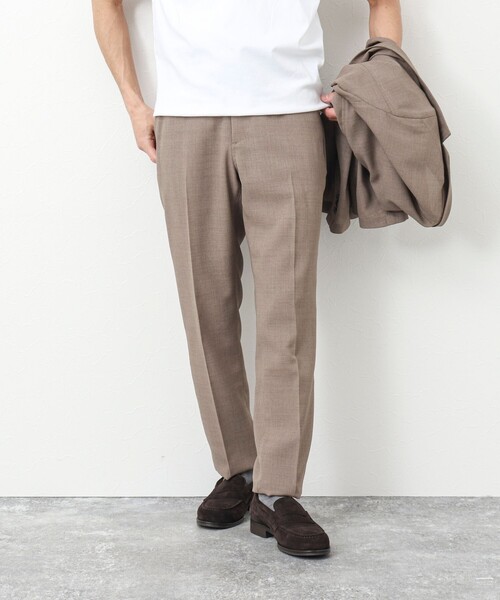 NOLLEY'S goodman（ノーリーズグッドマン）の「《セットアップ対応》EVALET リネンライク メッシュイージーパンツ（その他パンツ・メンズ・ベージュ/ネイビー/チャコールグレー・XL/M/S/L）」の12枚目の写真