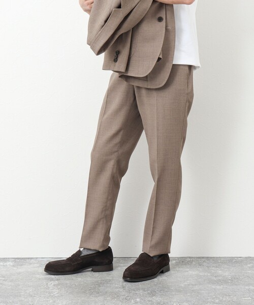 NOLLEY'S goodman（ノーリーズグッドマン）の「《セットアップ対応》EVALET リネンライク メッシュイージーパンツ（その他パンツ・メンズ・ベージュ/ネイビー/チャコールグレー・XL/M/S/L）」の14枚目の写真