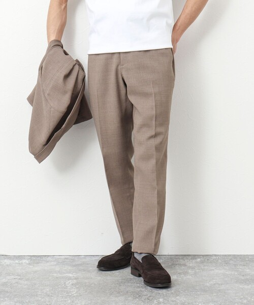 NOLLEY'S goodman（ノーリーズグッドマン）の「《セットアップ対応》EVALET リネンライク メッシュイージーパンツ（その他パンツ・メンズ・ベージュ/ネイビー/チャコールグレー・XL/M/S/L）」の15枚目の写真