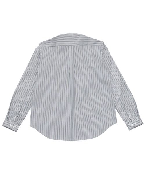 TOKYO SHIRTS（トウキョウシャツ）の「形態安定ノーアイロン スタンド 長袖ビジネスワイシャツ（ビジネスシャツ・レディース・グレー・L/LL/M）」の3枚目の写真