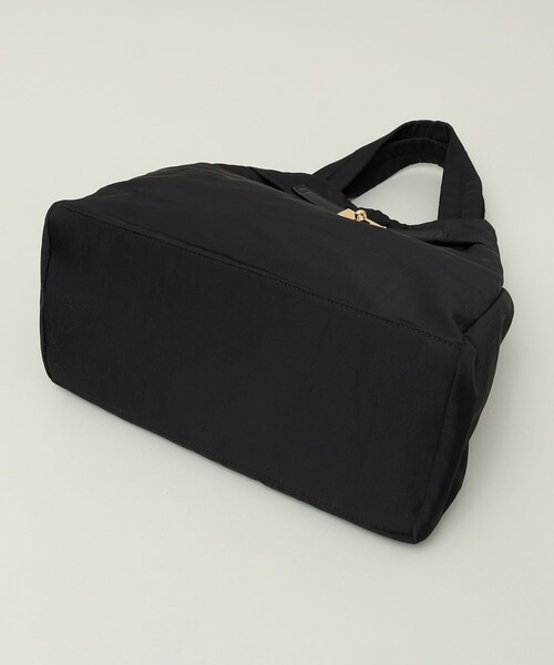 美品 カランシエル ２WAY A4 トート ショルダーバック 大容量 ブラック quaranciel トートバッグ quaranciel: ベルトデザイン 2way