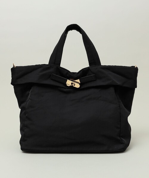 セール】quaranciel: ベルトデザイン 2way トートバッグ（A4対応