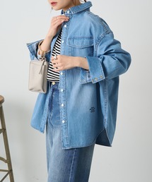 PUAL CE CIN | デニムシャツ(シャツ/ブラウス)