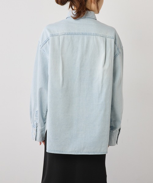 PUAL CE CIN（ピュアルセシン）の「デニムシャツ（シャツ/ブラウス・レディース・ブルー/ブルー系その他・FREE）」の22枚目の写真