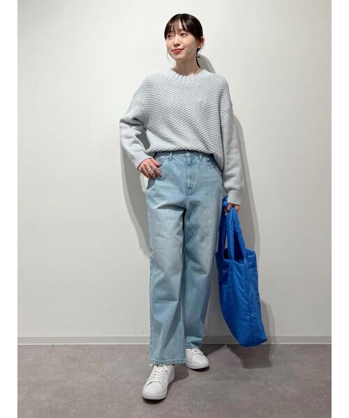 human woman（ヒューマンウーマン）の「◆中綿トートバッグ（トートバッグ・レディース・ベージュ/ブルー/イエロー・ﾌﾘ-）」の18枚目の写真