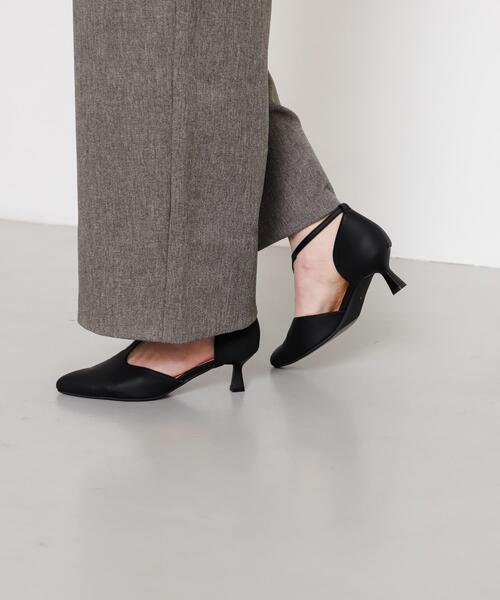 SENSE OF PLACE by URBAN RESEARCH（センスオブプレイスバイアーバンリサーチ）の「Tストラップパンプス（パンプス・レディース・シルバー/アイボリー/ブラック・SMALL/LARGE/MEDIUM）」の20枚目の写真