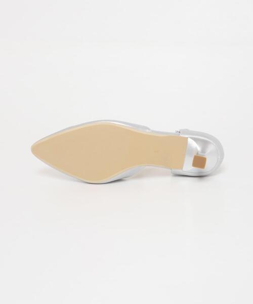 SENSE OF PLACE by URBAN RESEARCH（センスオブプレイスバイアーバンリサーチ）の「Tストラップパンプス（パンプス・レディース・シルバー/アイボリー/ブラック・SMALL/LARGE/MEDIUM）」の12枚目の写真