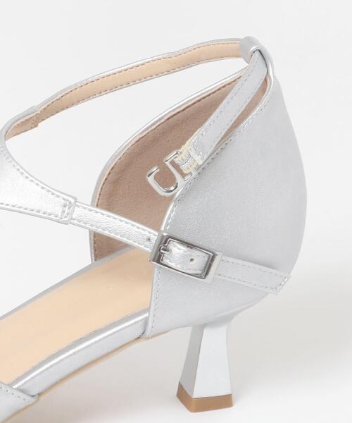 SENSE OF PLACE by URBAN RESEARCH（センスオブプレイスバイアーバンリサーチ）の「Tストラップパンプス（パンプス・レディース・シルバー/アイボリー/ブラック・SMALL/LARGE/MEDIUM）」の13枚目の写真