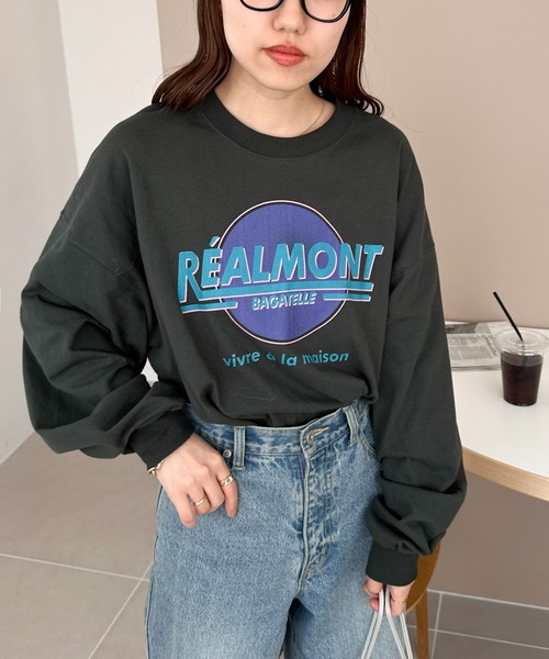 DISCOAT（ディスコート）の「【WEB限定】スーベニアグラフィックロングTシャツ《ユニセックス》（Tシャツ/カットソー・レディース・オフホワイト/チャコールグレー/ライトベージュ・FREE）」の22枚目の写真