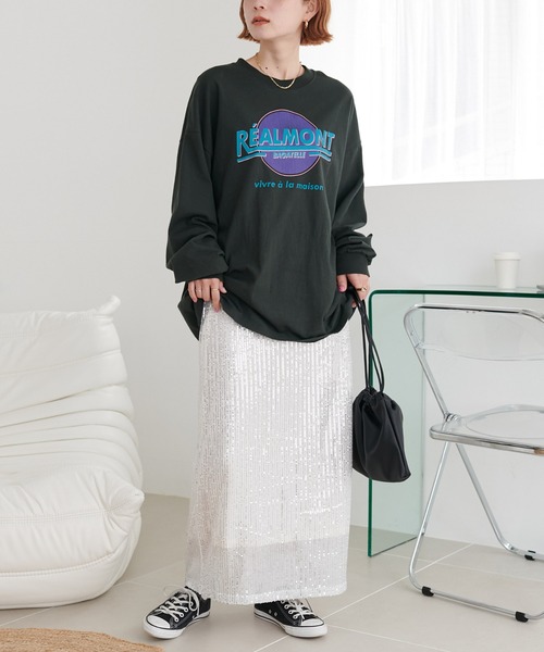 WEB限定】スーベニアグラフィックロングTシャツ《ユニセックス