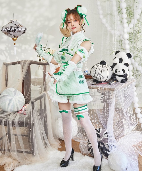 Malymoon（マリームーン）の「もこもこハーネスチャイナ《ハロウィン