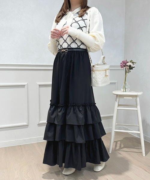 セール】ティアードスカート【ZOZOTOWN限定アイテム】（スカート