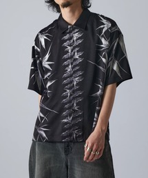 Lui's | ボタニカルプリント半袖シャツ(シャツ/ブラウス)