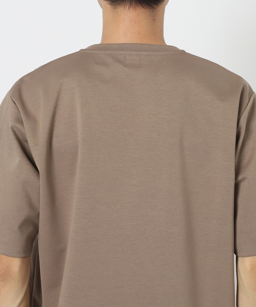 EDIFICE（エディフィス）の「40ゲージ ダブルフェイス Tシャツ（Tシャツ/カットソー・メンズ・ブラック/ホワイト/キャメル/ブルー・SMALL/MEDIUM/LARGE）」の17枚目の写真