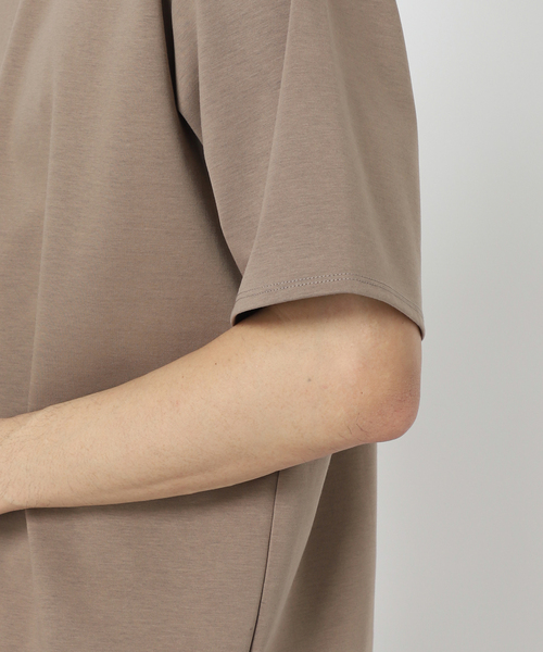 EDIFICE（エディフィス）の「40ゲージ ダブルフェイス Tシャツ（Tシャツ/カットソー・メンズ・ブラック/ホワイト/キャメル/ブルー・SMALL/MEDIUM/LARGE）」の14枚目の写真