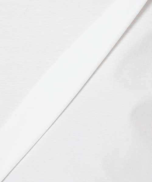 EDIFICE（エディフィス）の「40ゲージ ダブルフェイス Tシャツ（Tシャツ/カットソー・メンズ・ブラック/ホワイト/キャメル/ブルー・SMALL/MEDIUM/LARGE）」の5枚目の写真