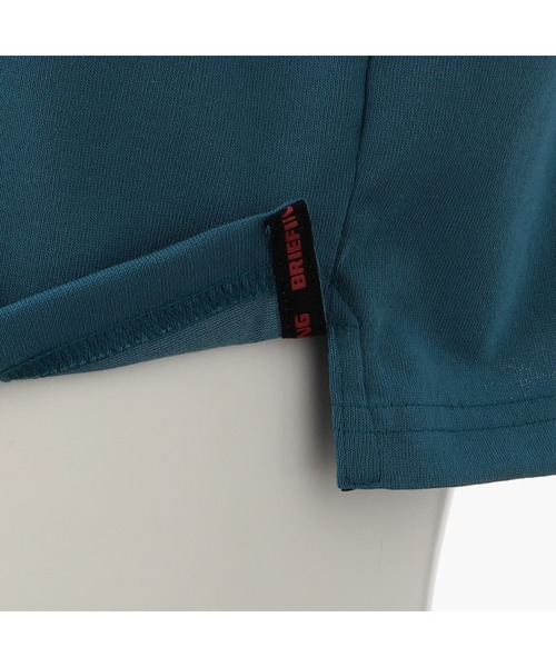BRIEFING（ブリーフィング）の「【ブリーフィングゴルフ】MENS PANEL MESH SHIRT RELAXED FIT／メンズパネルメシュシャツリラックスドフィット（ポロシャツ・メンズ・ブラック/ネイビー/ブルー・L/M）」の7枚目の写真