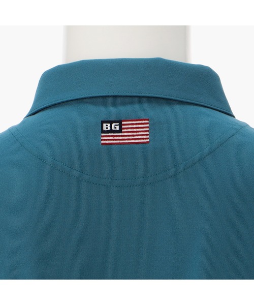 BRIEFING（ブリーフィング）の「【ブリーフィングゴルフ】MENS PANEL MESH SHIRT RELAXED FIT／メンズパネルメシュシャツリラックスドフィット（ポロシャツ・メンズ・ブラック/ネイビー/ブルー・L/M）」の10枚目の写真