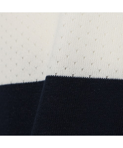 BRIEFING（ブリーフィング）の「【ブリーフィングゴルフ】MENS PANEL MESH SHIRT RELAXED FIT／メンズパネルメシュシャツリラックスドフィット（ポロシャツ・メンズ・ブラック/ネイビー/ブルー・L/M）」の13枚目の写真