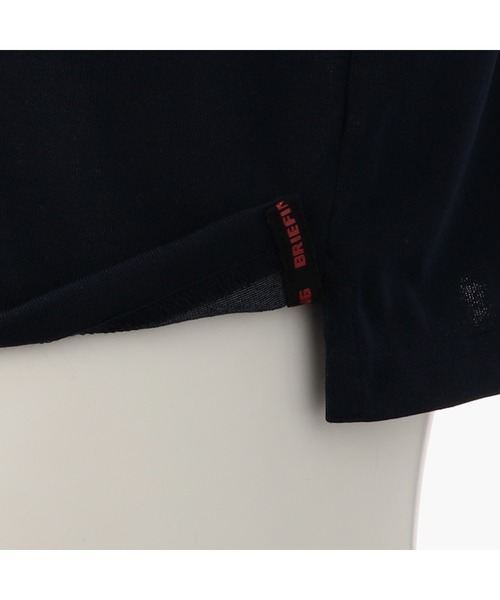 BRIEFING（ブリーフィング）の「【ブリーフィングゴルフ】MENS PANEL MESH SHIRT RELAXED FIT／メンズパネルメシュシャツリラックスドフィット（ポロシャツ・メンズ・ブラック/ネイビー/ブルー・L/M）」の16枚目の写真