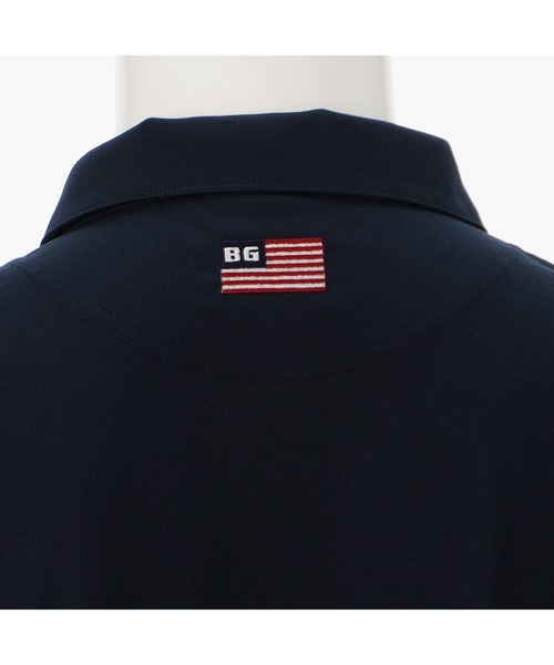 BRIEFING（ブリーフィング）の「【ブリーフィングゴルフ】MENS PANEL MESH SHIRT RELAXED FIT／メンズパネルメシュシャツリラックスドフィット（ポロシャツ・メンズ・ブラック/ネイビー/ブルー・L/M）」の19枚目の写真