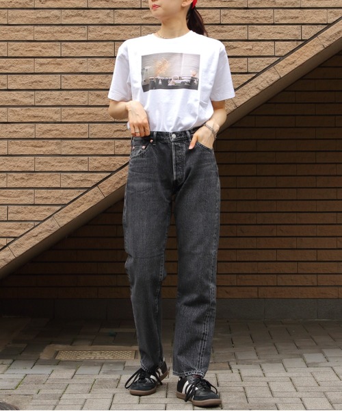 tシャツ MEYAME/メヤメ　フォトTEE　PHOTO TEE レディース セール】MEYAME/メヤメ フォトTEE PHOTO TEE（Tシャツ