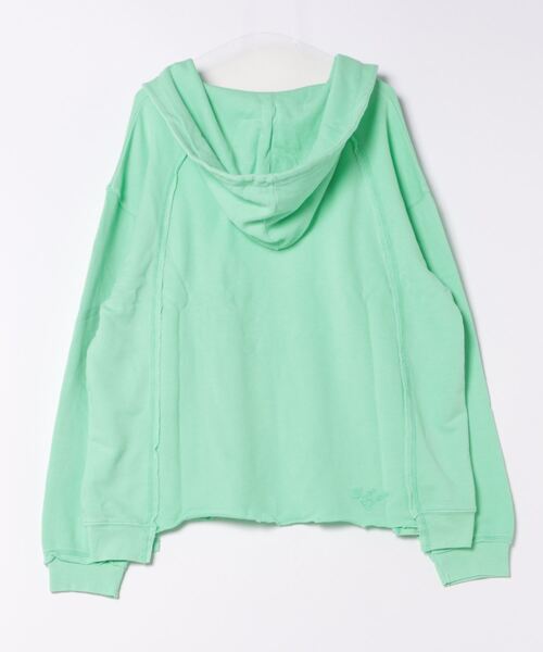 go slow caravan(ゴースローキャラバン)の「UNIQUEインレイ切替フーディーPIGMENT DYE(パーカー・メンズ・ラベンダー/ミント/イエロー・MEDIUM/LARGE/X-LARGE)」の20枚目の写真