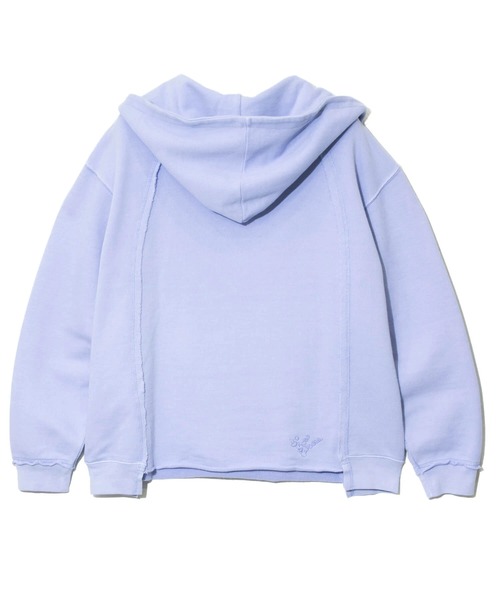 go slow caravan(ゴースローキャラバン)の「UNIQUEインレイ切替フーディーPIGMENT DYE(パーカー・メンズ・ラベンダー/ミント/イエロー・MEDIUM/LARGE/X-LARGE)」の19枚目の写真