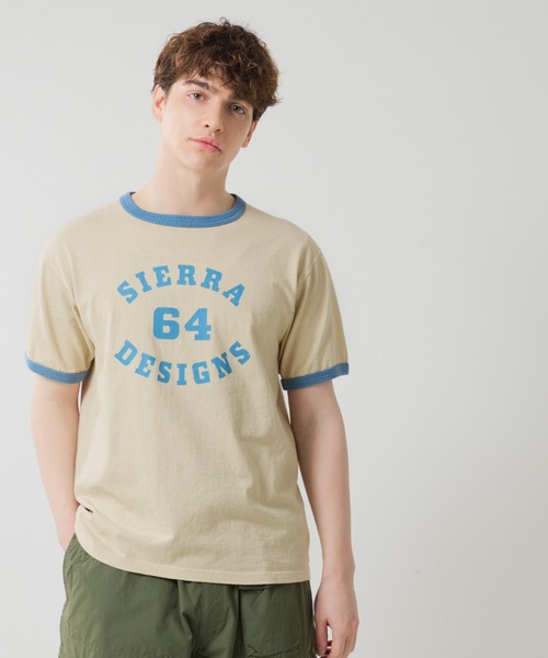 Good Onコラボ＞USAコットン使用 リンガーT / Good On × SIERRA