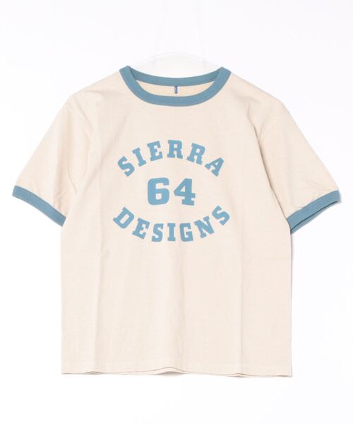 SIERRA DESIGNS（シェラデザイン）の「2026年春夏商品【日本製】SIERRA DESIGNS 64 RINGER TEE（Tシャツ/カットソー・レディース・オリーブ/ネイビー/ブルー/オレンジ・WOMENS S/X-LARGE/MEDIUM/LARGE）」の13枚目の写真