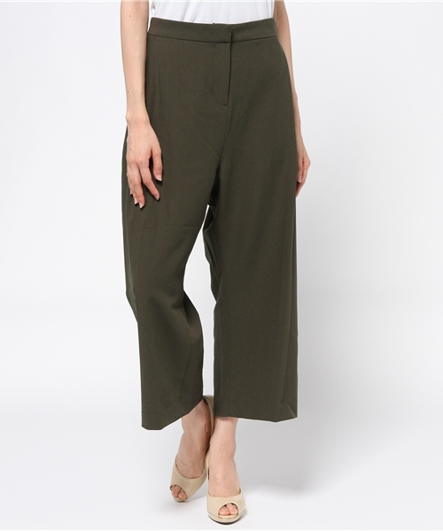 CIAOPANIC TYPY（チャオパニックティピー）の「ジョーゼットタックガウチョパンツ（その他パンツ・レディース・カーキ/ブラック・SMALL/MEDIUM）」の3枚目の写真