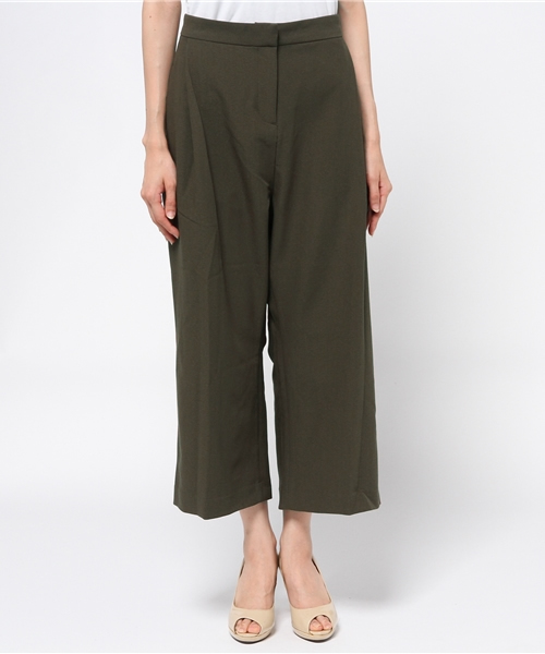 CIAOPANIC TYPY（チャオパニックティピー）の「ジョーゼットタックガウチョパンツ（その他パンツ・レディース・カーキ/ブラック・SMALL/MEDIUM）」の8枚目の写真