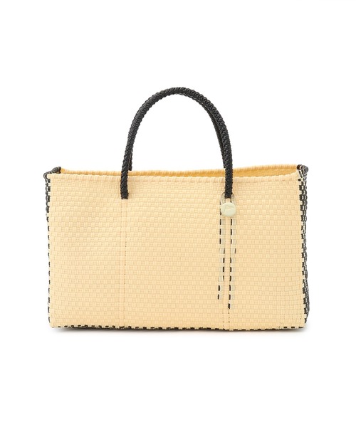 Letra(レトラ)の「【Letra for SALON】別注FLOR SHORT STYLE XS(かごバッグ・レディース・ブラック/キナリ・FREE)」の8枚目の写真